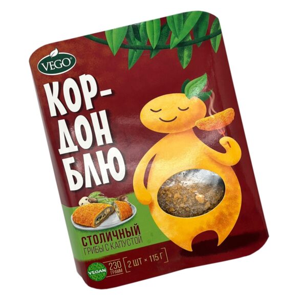 Кордон Блю столичный, грибы с капустой, 230 г