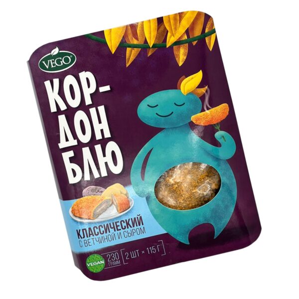 Кордон Блю классический с ветчиной и сыром, 230 г